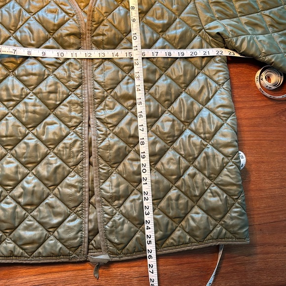 Vintage 90’s Belgian Army Quilted Nylon Parka Liner - Picture 5 of 6
